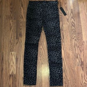 cheetah print joe’s jeans brand jeggings!